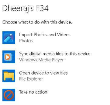 Connect phone device with USB data cable