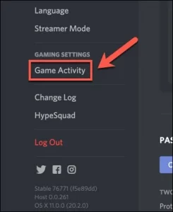 Game Activity