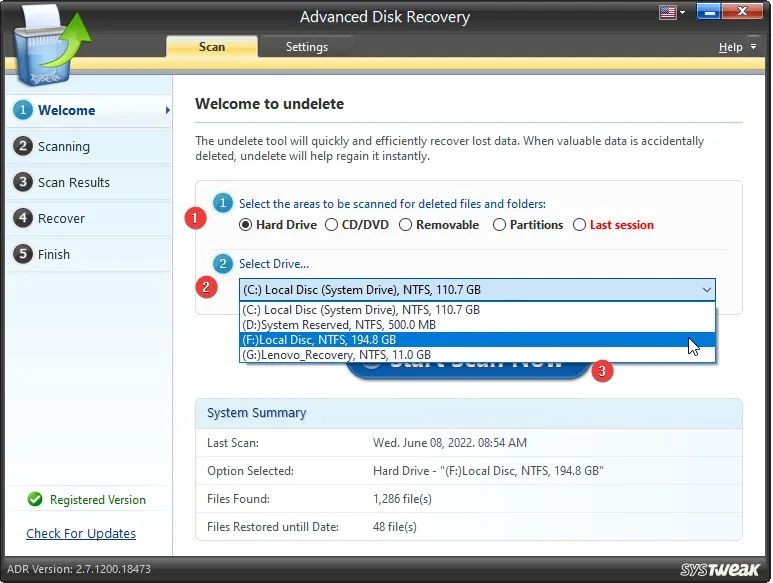Advanced Disk Recovery