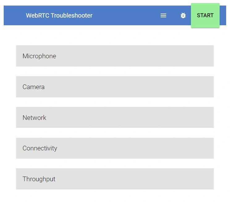 webrtc-troubleshooter