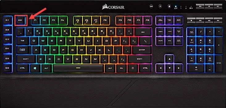 Reset-Corsair-Keyboard