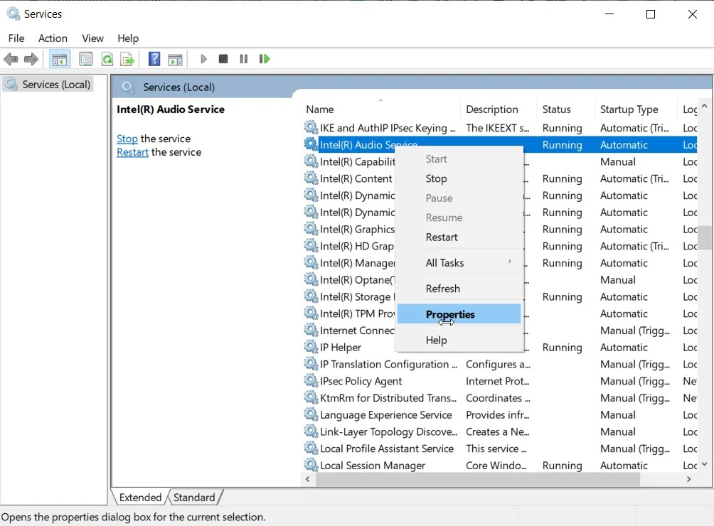 intel-audio-service
