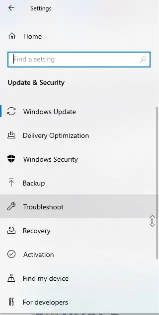 troubleshoot