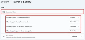 PC into sleep mode