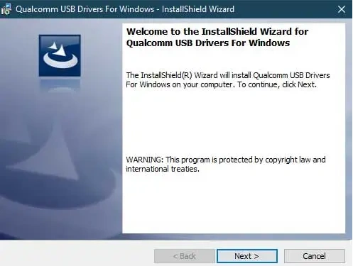 Qualcomm HS-USB QDloader USB Driver