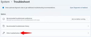 troubleshoot