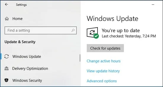 windows update