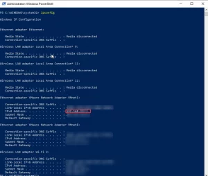 admin winodws power shell