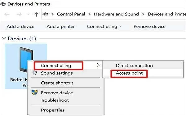 device-and-printer