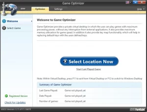game optimizer