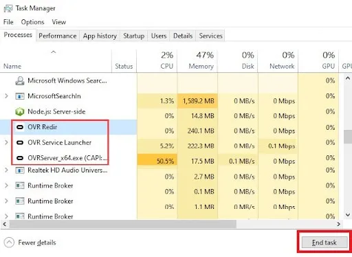 task manager