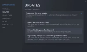 updates