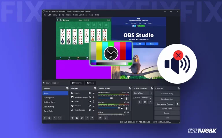 How To Fix OBS Desktop Audio Not Working