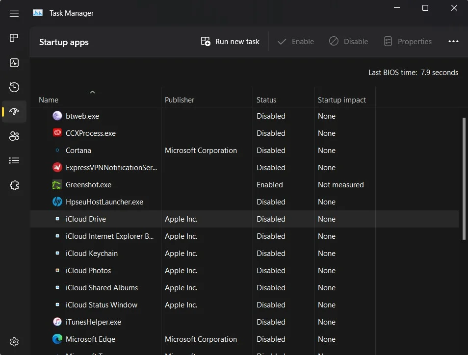 startup apps