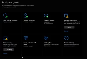 windows securiety