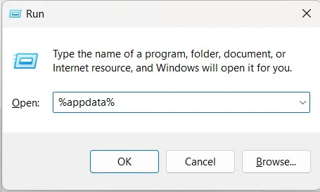 appdata prompt