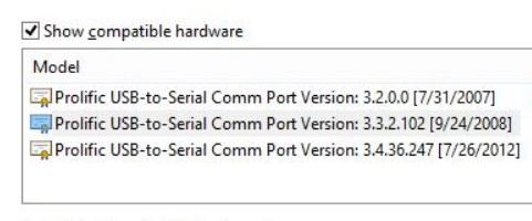 available hardware