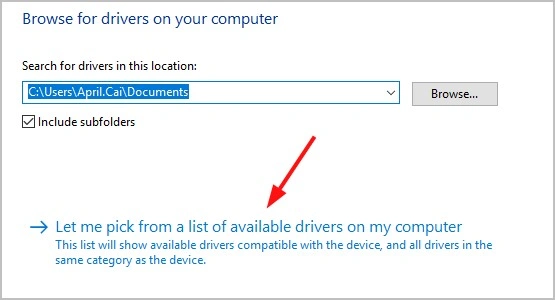 browse drivers