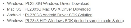 drivers for os