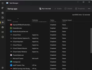 startup apps