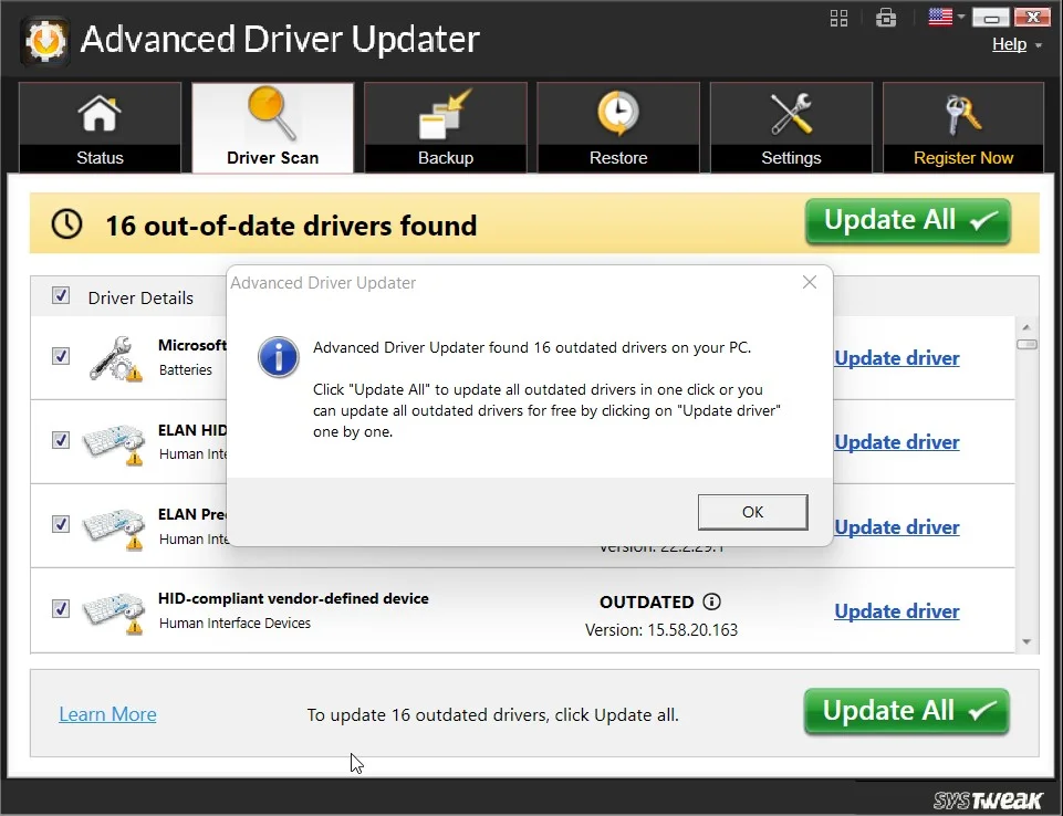 update-all-outdated-driver
