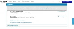 Zebra ZP450 Printer Driver