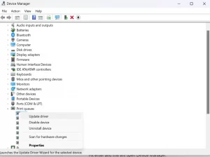 device manager