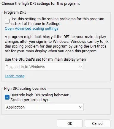 program dpi