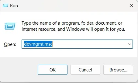 run devmgmt