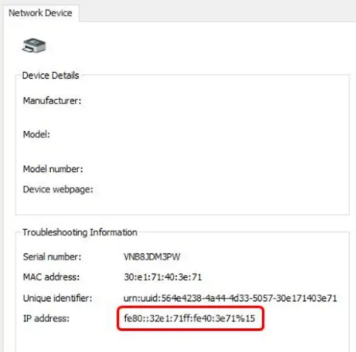 show-ip-address