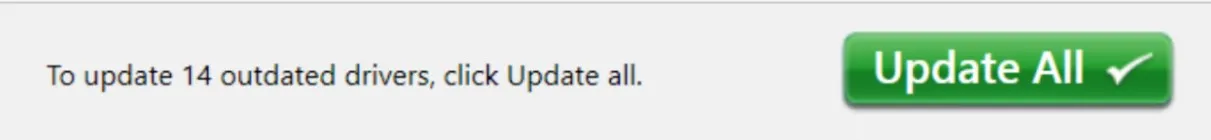 update all outdated driver
