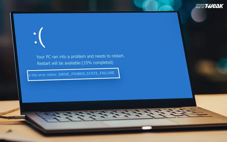 How to Fix DRIVER_POWER_STATE_FAILURE Error in Windows 10 and 11