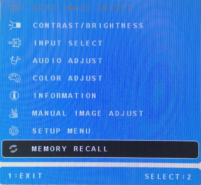 Memory-Recall-option