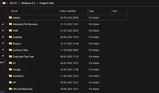 select-folder-to-delete files