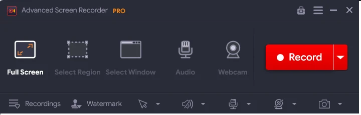 Advanced Screen Recorder