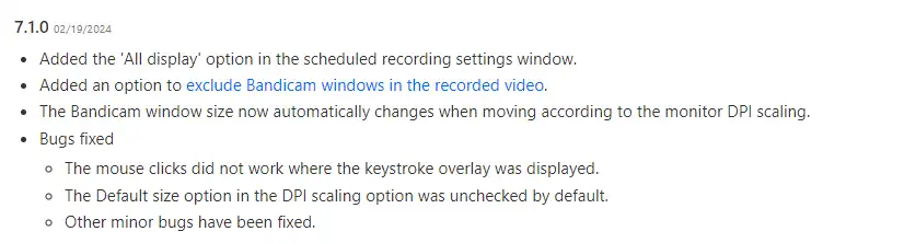 Bandicam windows