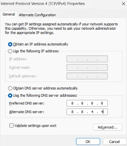 Input the given values