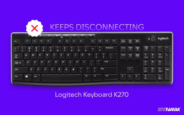 Solved: Logitech Keyboard K270 Keeps Disconnecting