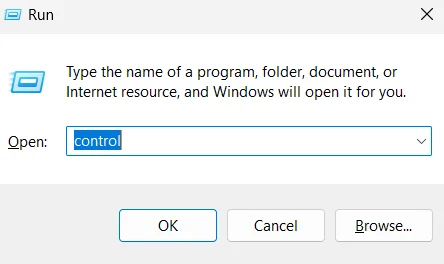 Type-Control-in-run-search-bar