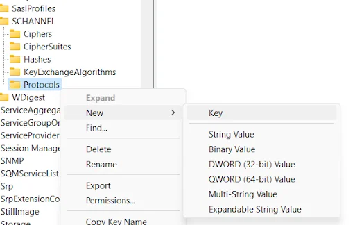 create-a-new-key-protocols-folder