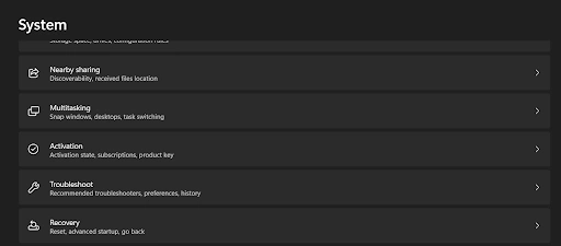 open Windows Settings