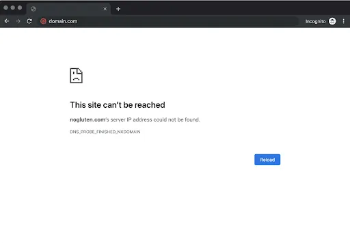 this site can’t be reached