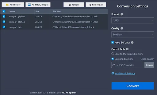 Click-Convert-to-change-format