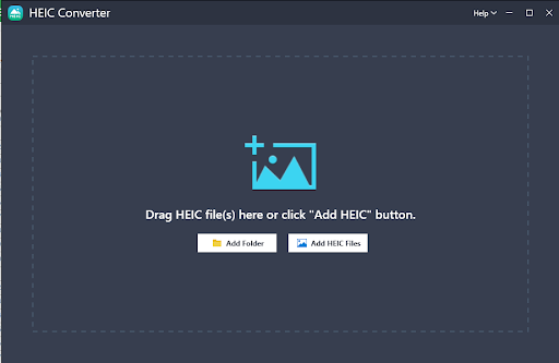 Launch HEIC Converter.