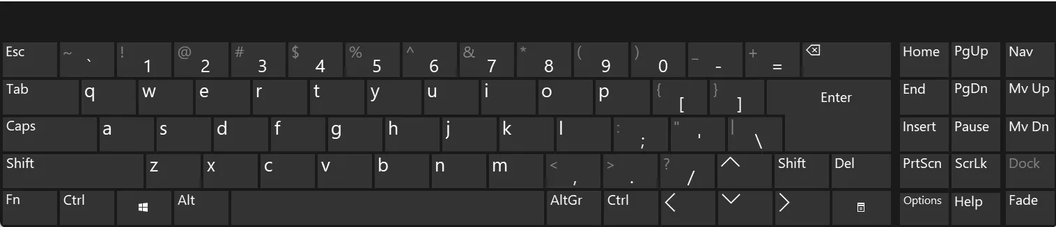 On Screen Keyboard