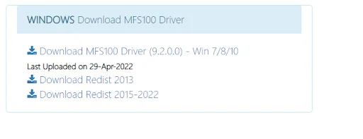 mantra-MFS100-driver-downloaded