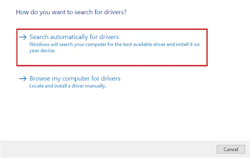 search-for-drivers-automatically