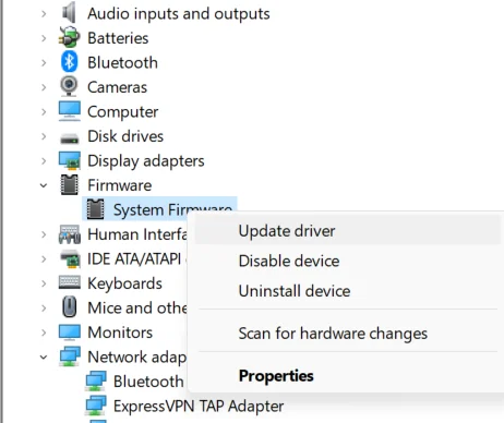 update-outdated-driver