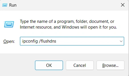Flush-DNS-Using-Run-Dialog-Box