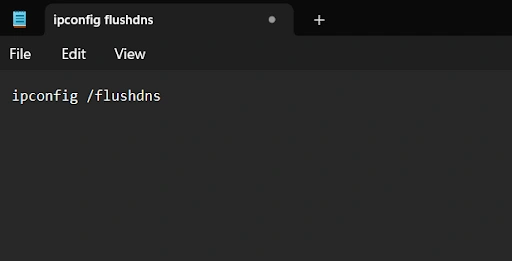 Flush-DNS-command